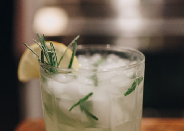 Calming Lemon Tonic Mocktail