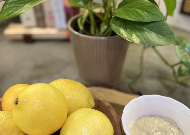 Lemon Tahini Salad Dressing